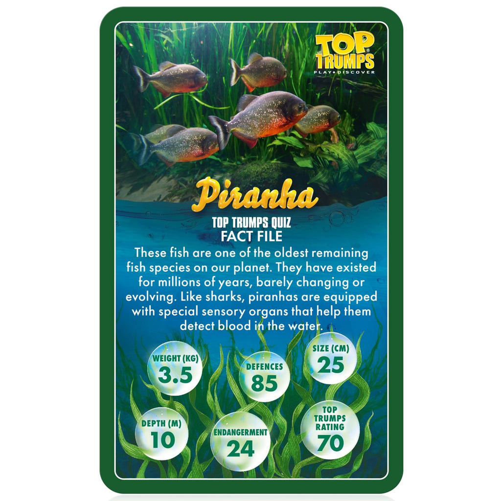 Top Trumps: Sea Life in Danger
