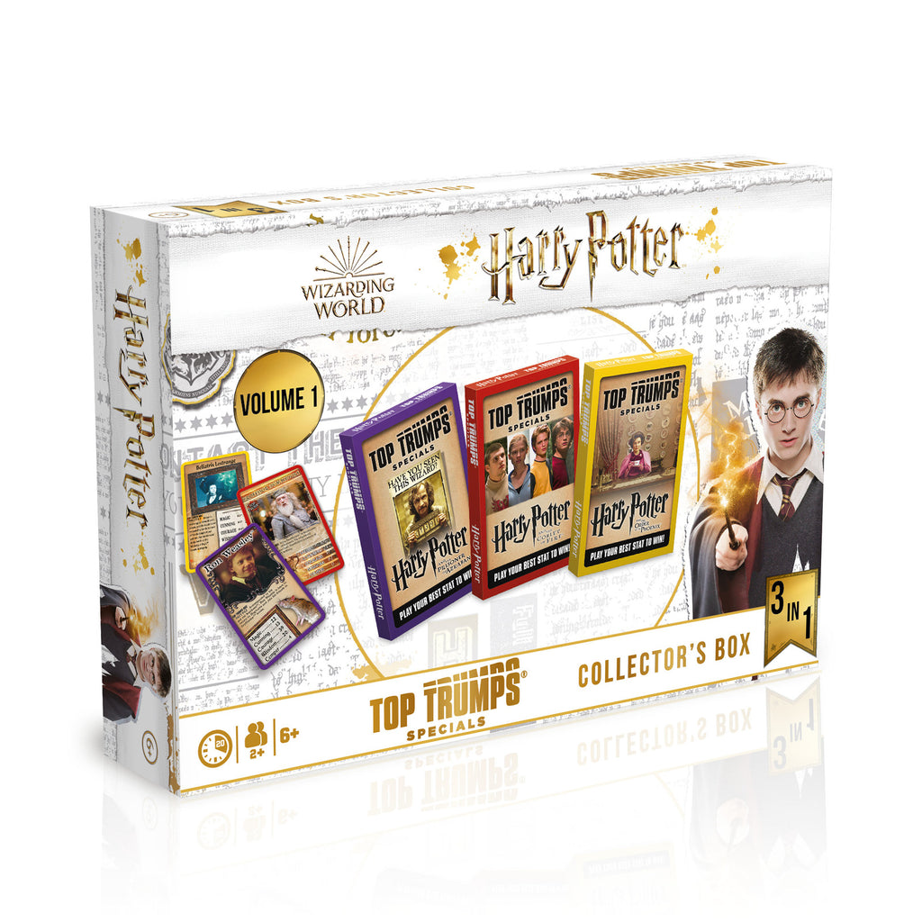 Top Trumps: Harry Potter - Collector's Edition 3-Pack