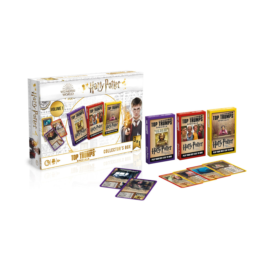 Top Trumps: Harry Potter - Collector's Edition 3-Pack