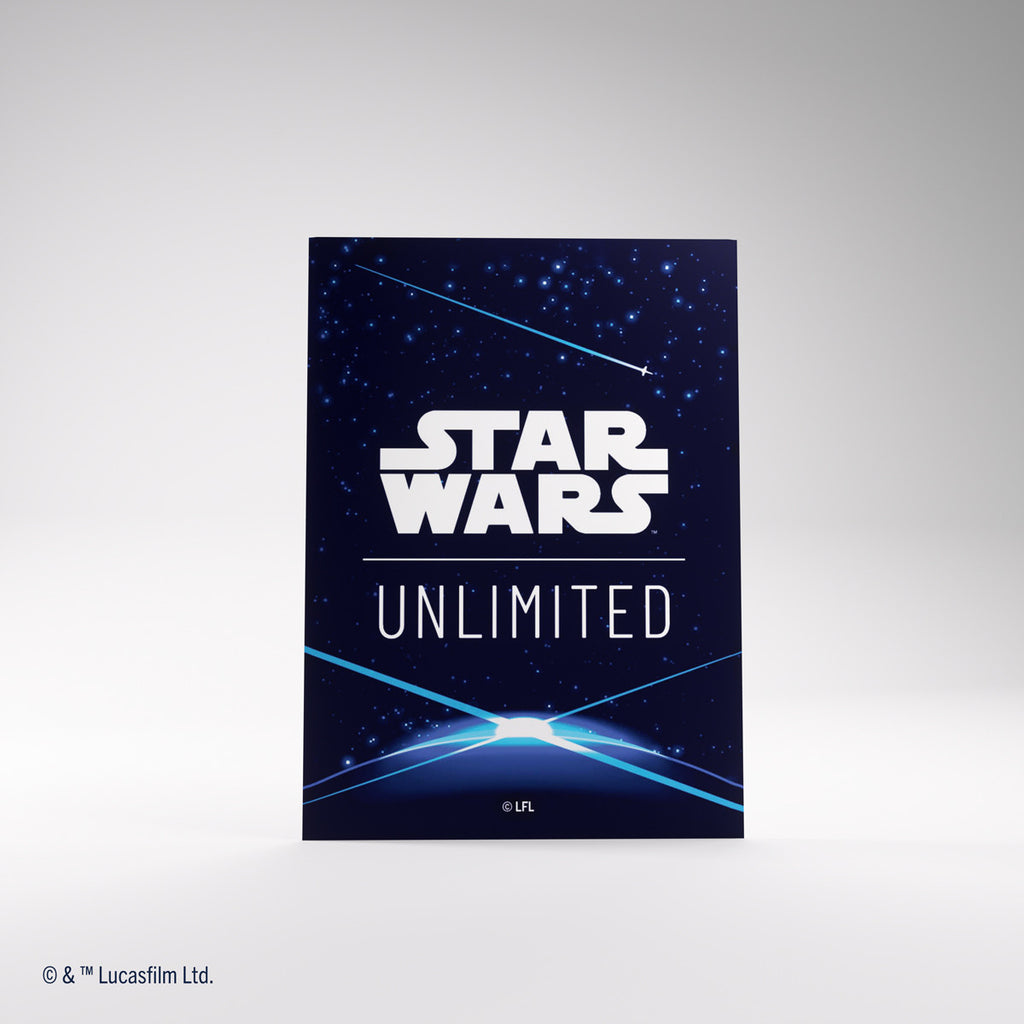 Gamegenic: Star Wars Unlimited - Art Sleeves (Space Blue) - Special Edition