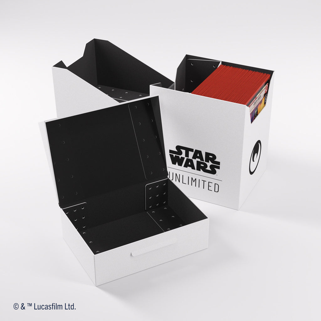 Gamegenic: Star Wars Unlimited - Soft Crate (White/Black) - Special Edition