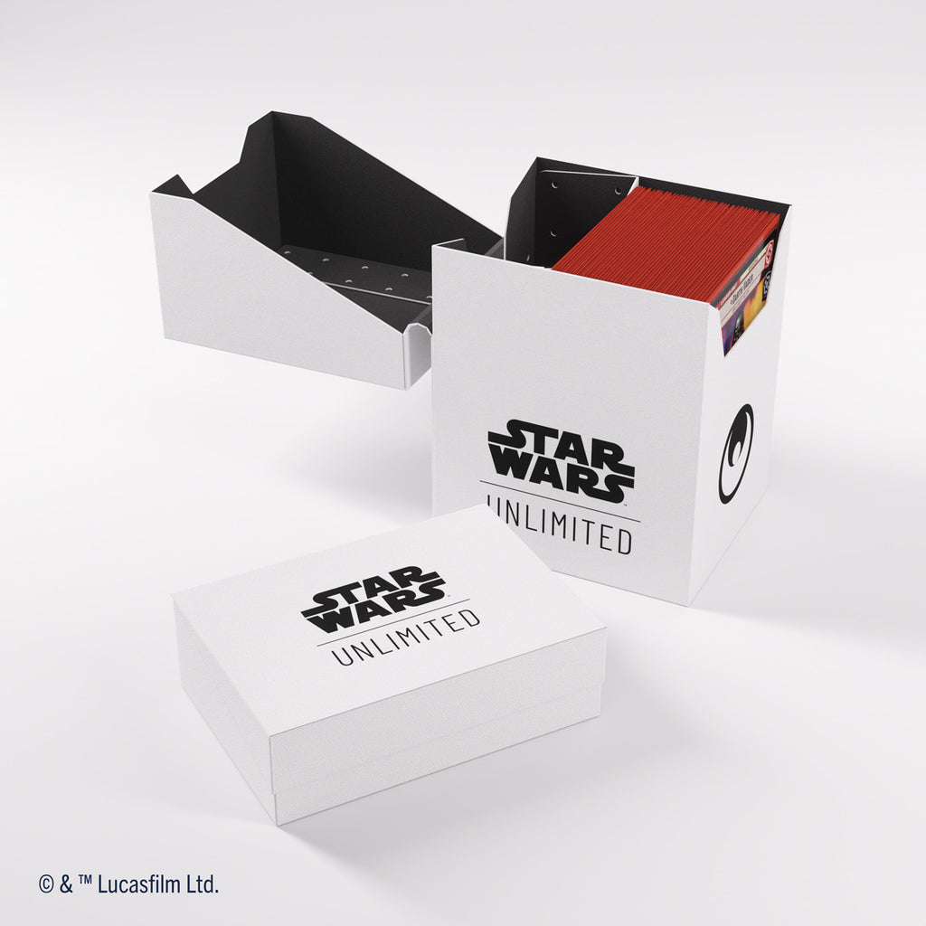 Gamegenic: Star Wars Unlimited - Soft Crate (White/Black) - Special Edition