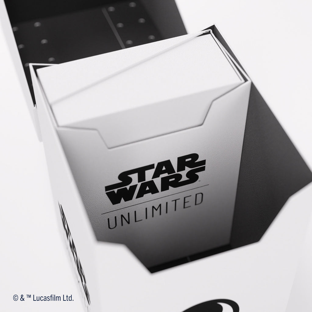 Gamegenic: Star Wars Unlimited - Soft Crate (White/Black) - Special Edition