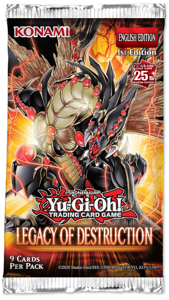 Yu-Gi-Oh!: Legacy of Destruction - Booster Pack (Single Booster Pack)