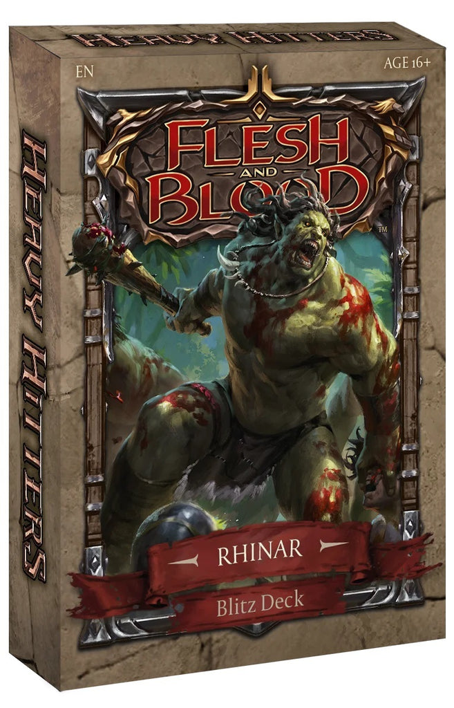 Flesh and Blood: Heavy Hitters - Blitz Deck (Rhinar)