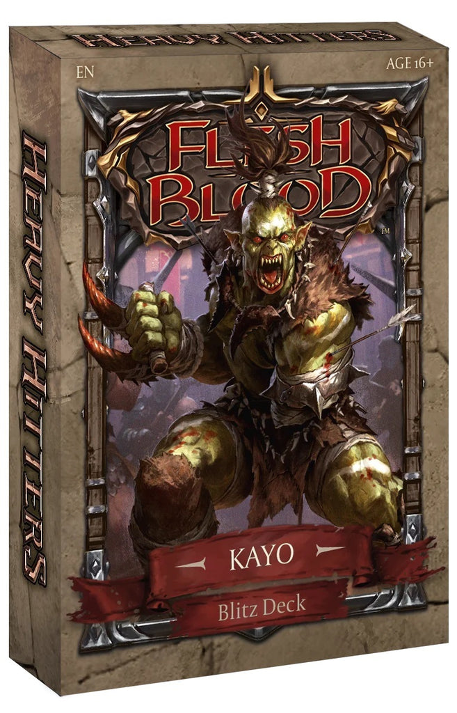 Flesh and Blood: Heavy Hitters - Blitz Deck (Kayo)