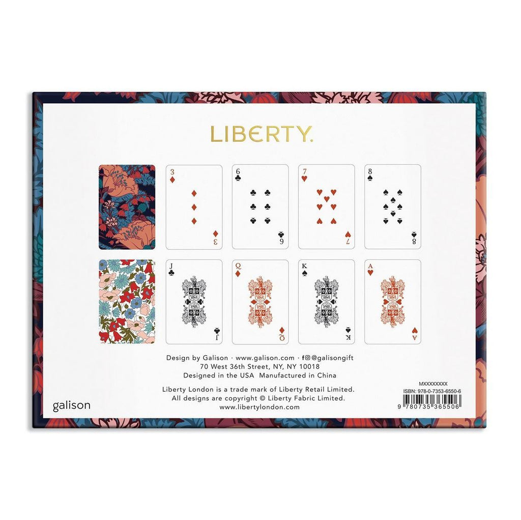 Liberty: Floral Playing Card Set