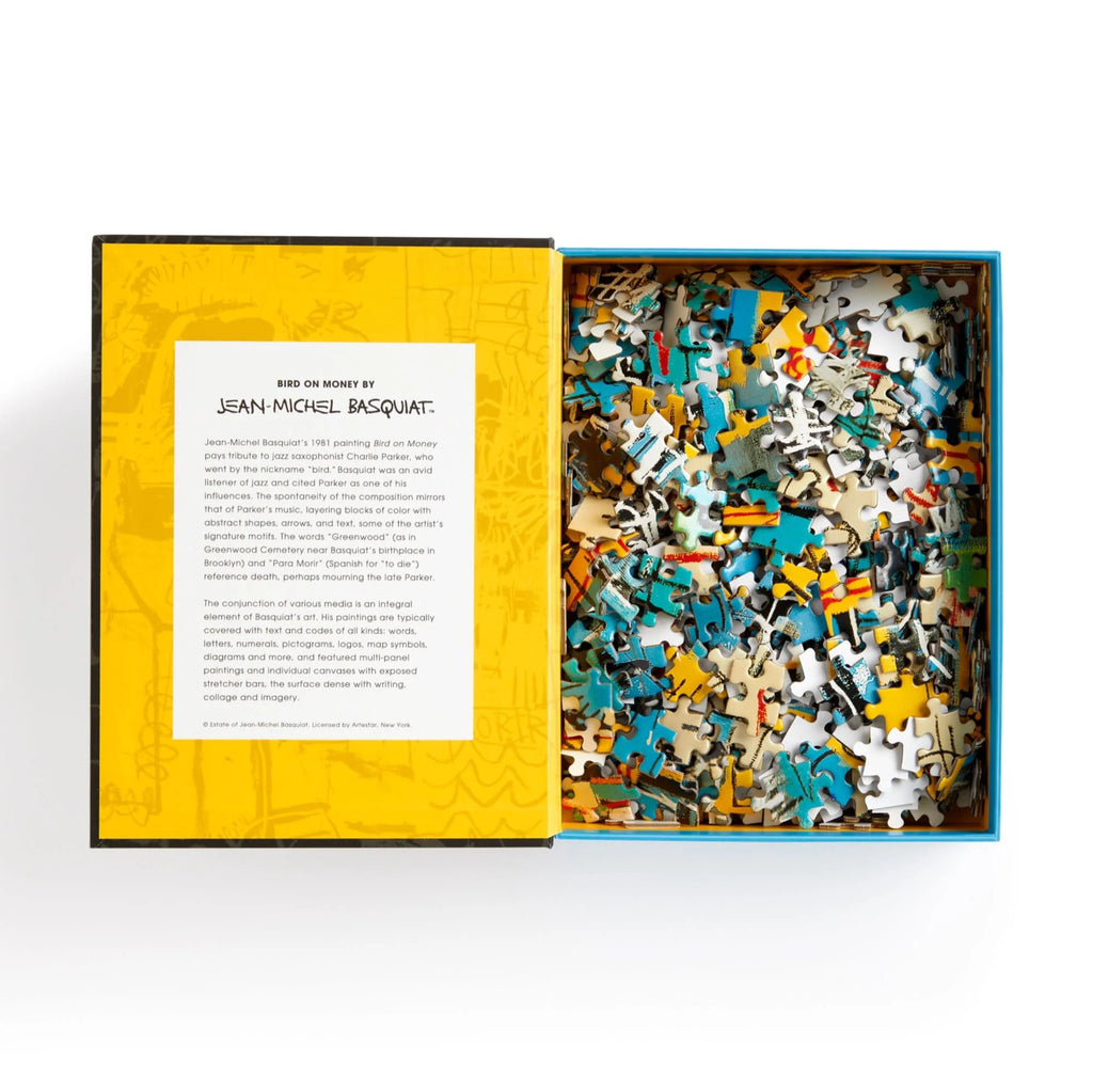Galison: Basquiat Bird on Money - Book Puzzle (500pc Jigsaw)