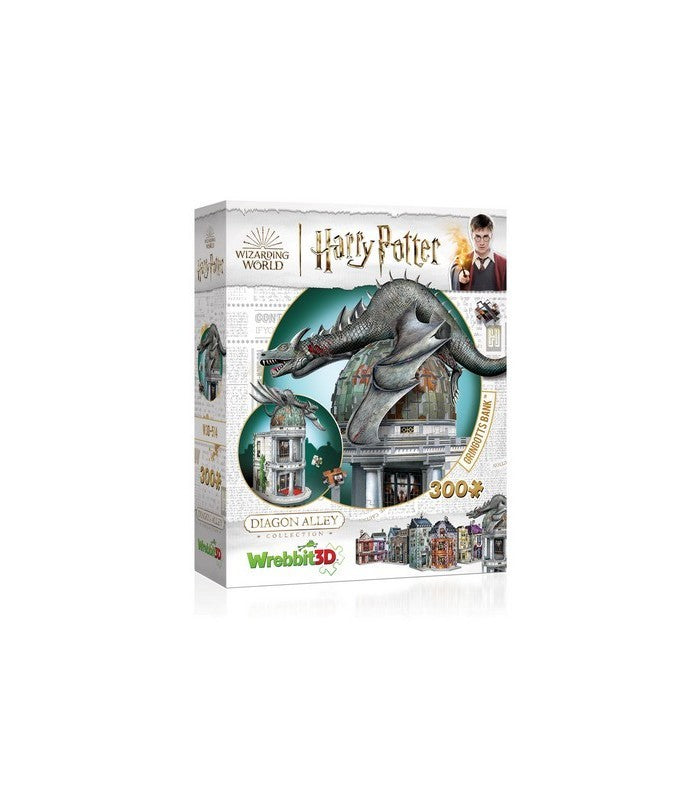 Wrebbit3D: Harry Potter Gringotts Bank - 3D Puzzle (300pc Jigsaw)