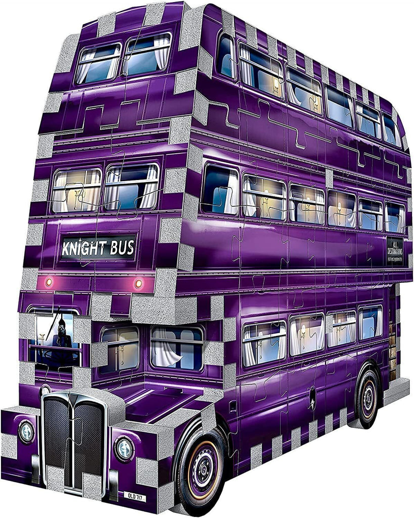 Wrebbit3D: Harry Potter The Knight Bus Mini - 3D Puzzle (130pc Jigsaw)