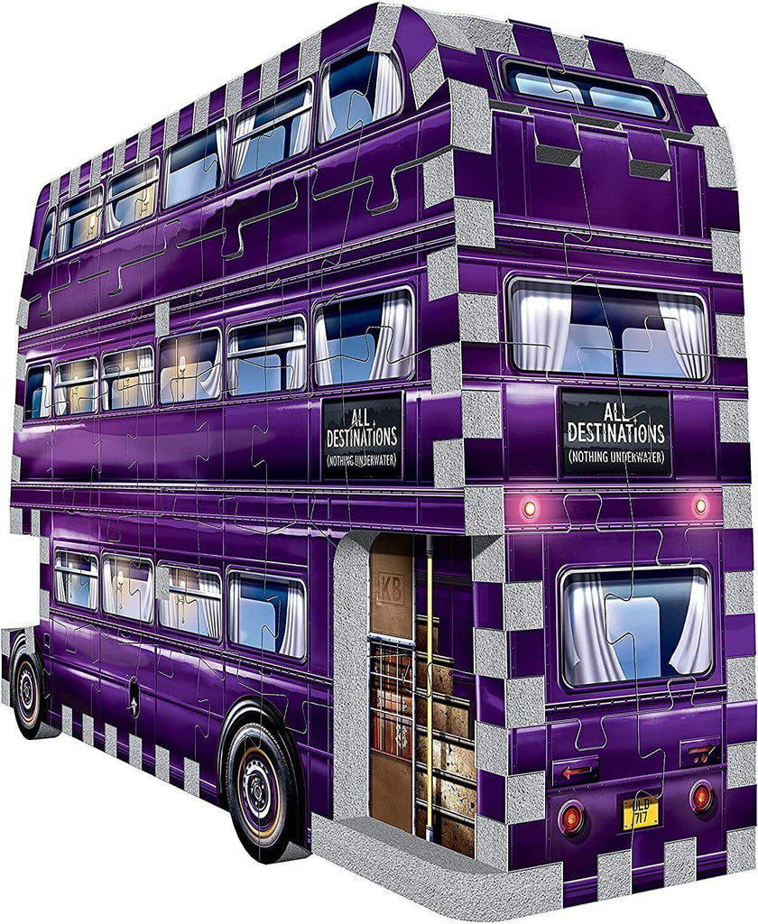 Wrebbit3D: Harry Potter The Knight Bus Mini - 3D Puzzle (130pc Jigsaw)