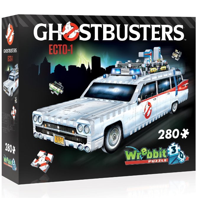 Wrebbit3D: Ghostbuster Ecto-1 - 3D Puzzle (280pc Jigsaw)