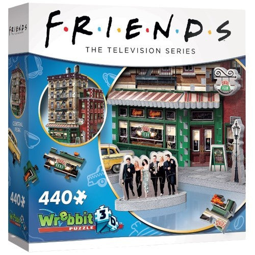 Wrebbit3D: Friends Central Perk - 3D Puzzle (440pc Jigsaw)