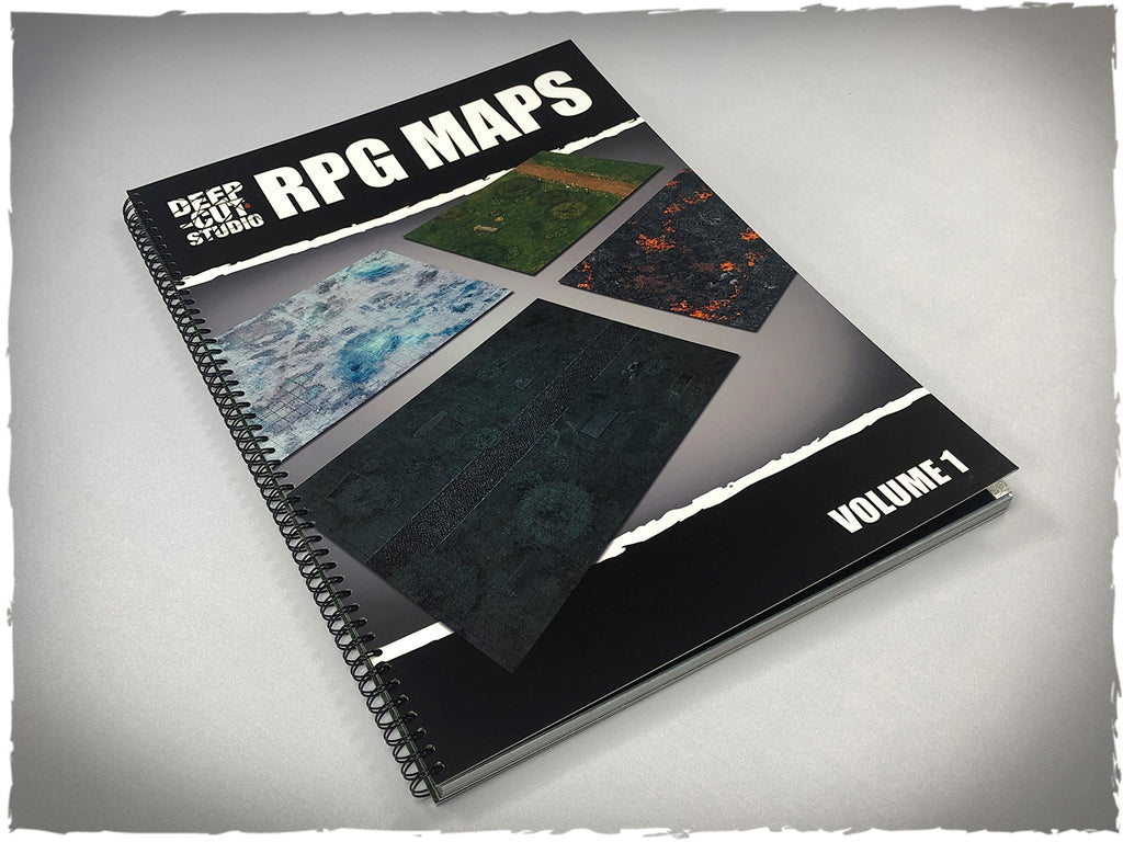 DeepCut Studio: Book of RPG Maps - Volume #1