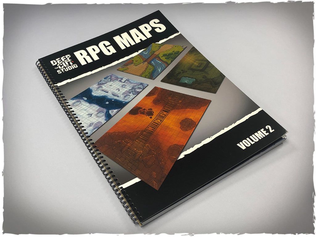 DeepCut Studio: Book of RPG Maps - Volume #2