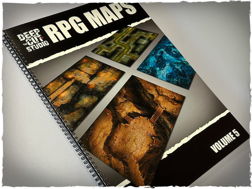 DeepCut Studio: Book of RPG Maps - Volume #5