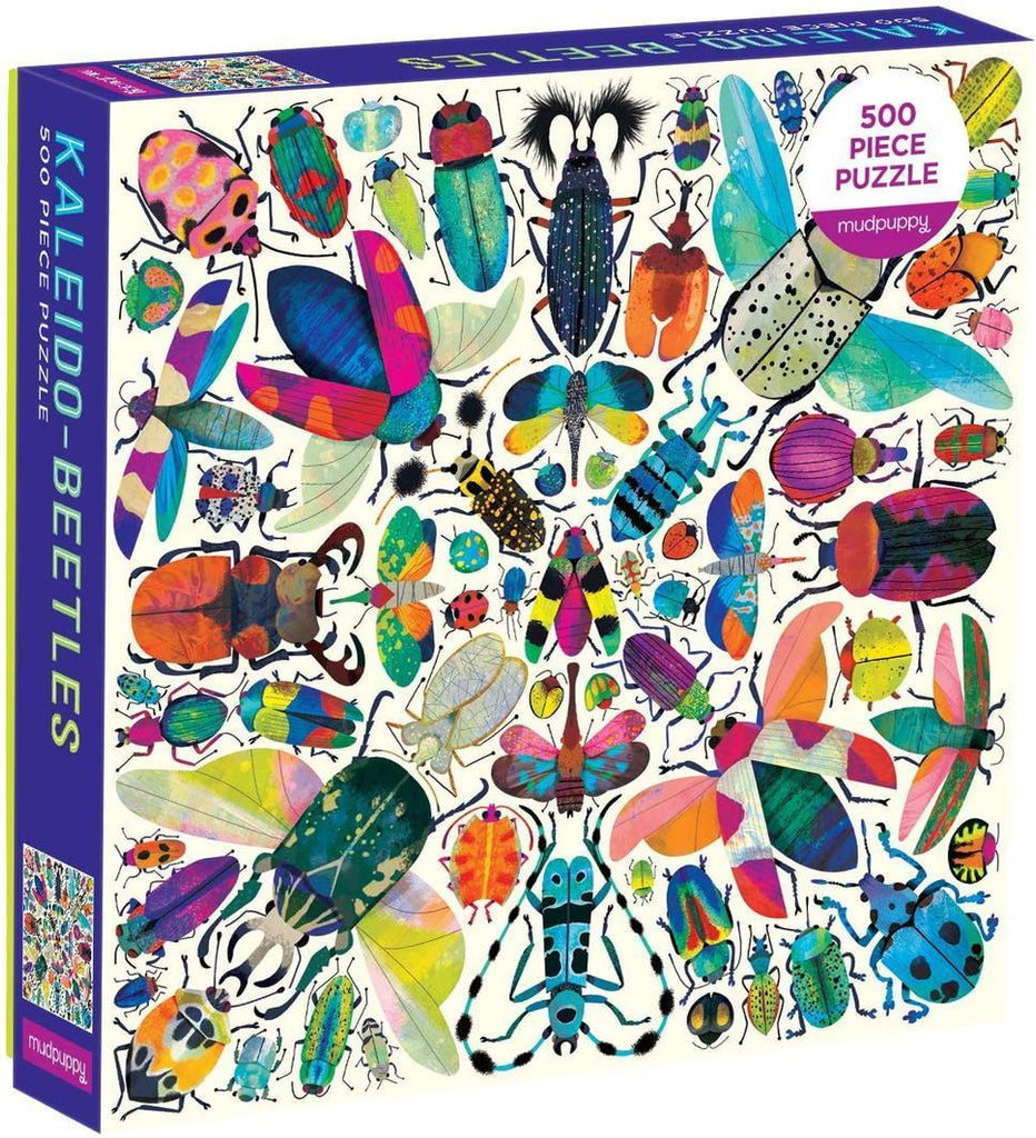 Mudpuppy: Kaleido Beetles - Family Puzzle (500pc Jigsaw)