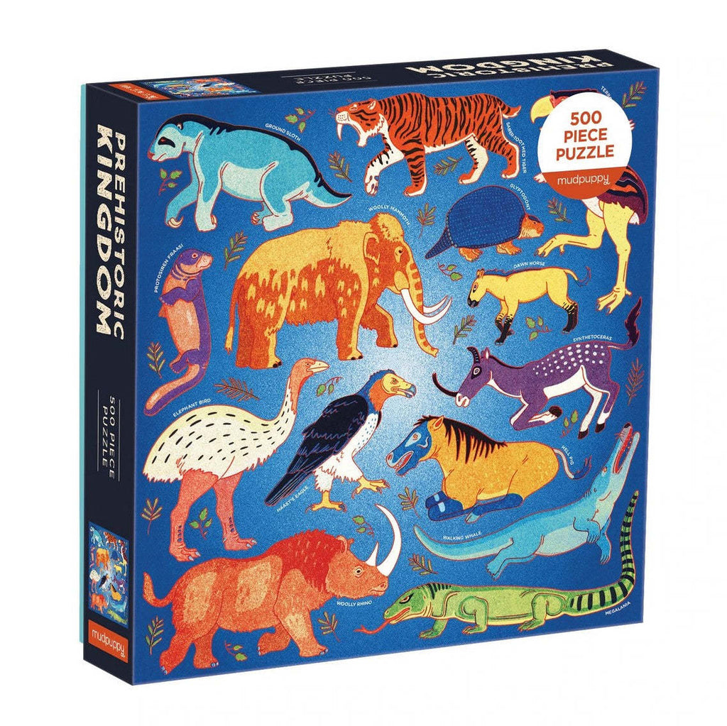 Mudpuppy: Prehistoric Kingdom - Family Puzzle (500pc Jigsaw)