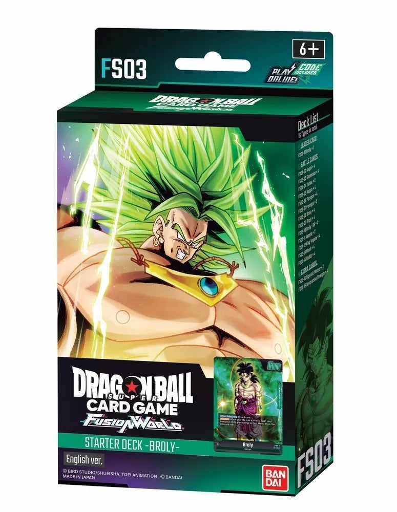 Dragon Ball SCG: Fusion World Starter Deck - Broly