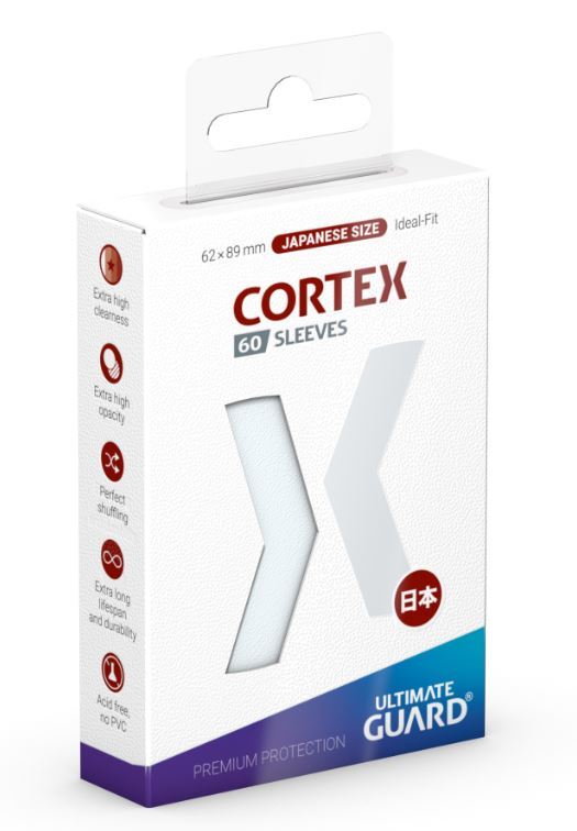 Ultimate Guard: Cortex Japanese Sleeves (60ct) - Glossy Transparent