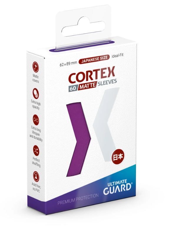 Ultimate Guard: Cortex Japanese Sleeves (60ct) - Matte Purple