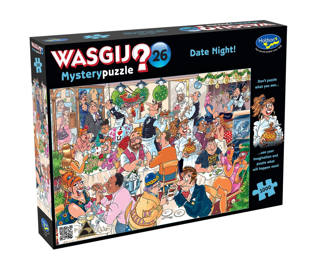 Wasgij: Mystery #26 - Date Night Puzzle (1000pc Jigsaw)