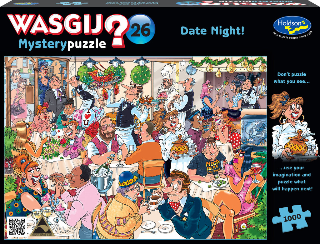 Wasgij: Mystery #26 - Date Night Puzzle (1000pc Jigsaw)