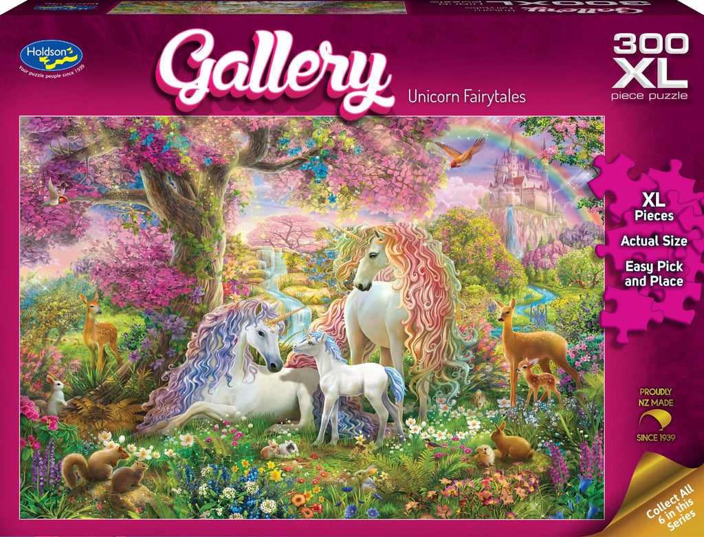 Holdson: Unicorn Fairytales - Gallery Series XL Piece Puzzle (300pc Jigsaw)