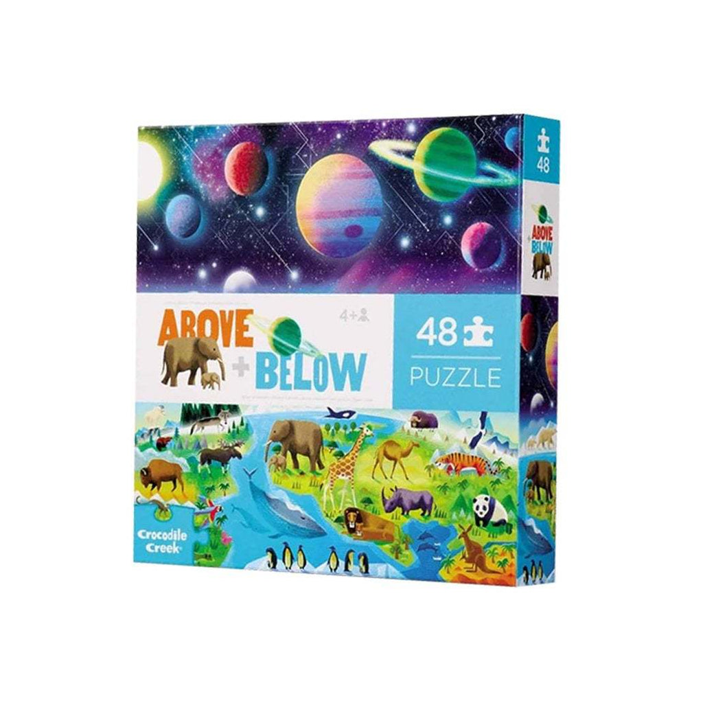 Crocodile Creek: Above & Below Earth & Space (48pc Jigsaw)