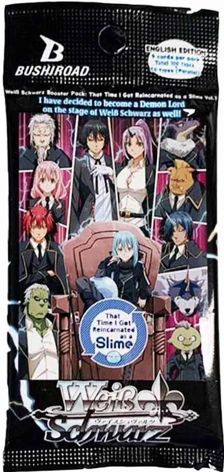 WeiB Schwarz: That Time I Got Reincarnated as a Slime Vol.3 - Booster Pack (Single Booster)