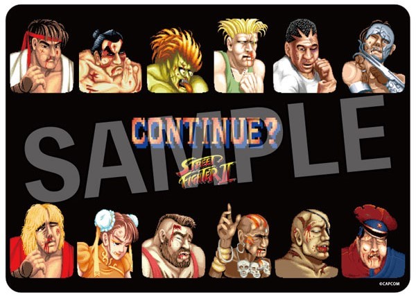 Street Fighter II: Illustration Play Mat - Next Turn: Continue?