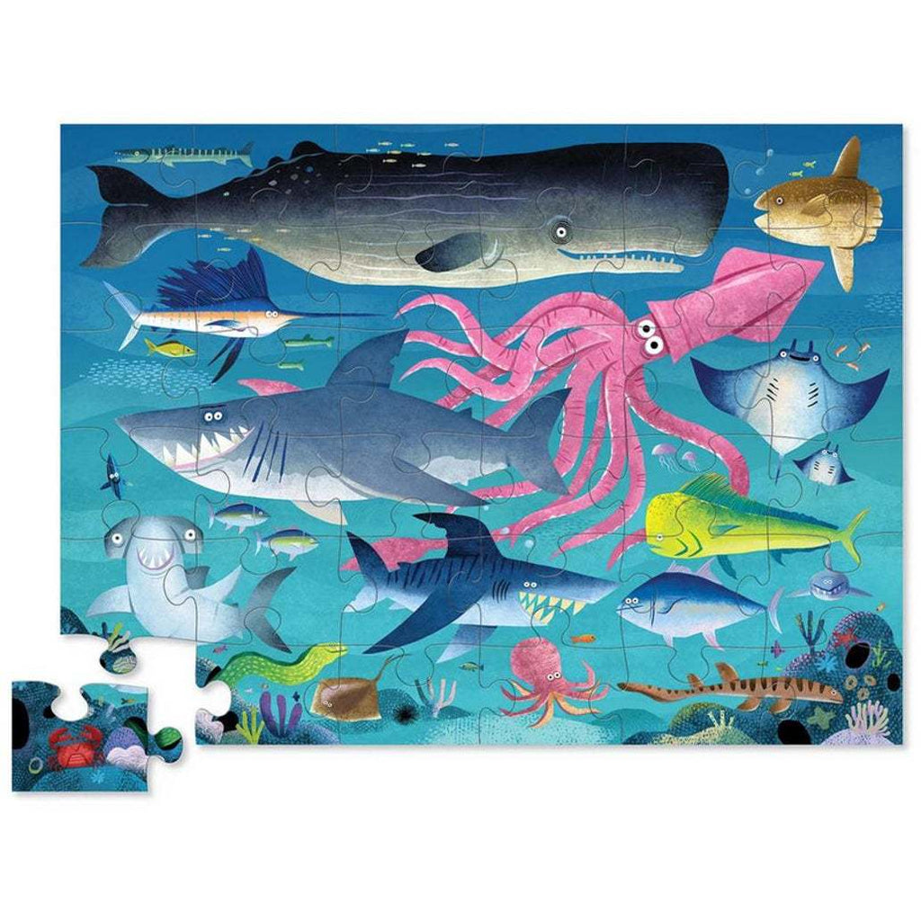 Crocodile Creek: Shark Reef - Floor Puzzle (36pc Jigsaw)