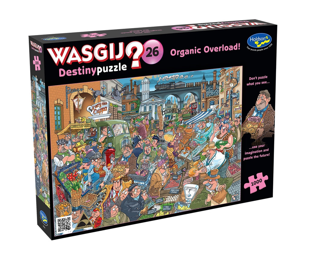 Wasgij: Destiny #26 Organic Overload! Puzzle (1000pc Jigsaw)