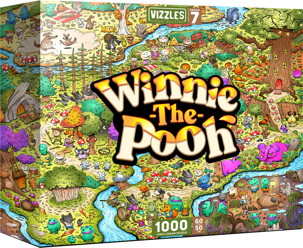 Vizzles: Winnie-the-Pooh Puzzle (1000pc Jigsaw)