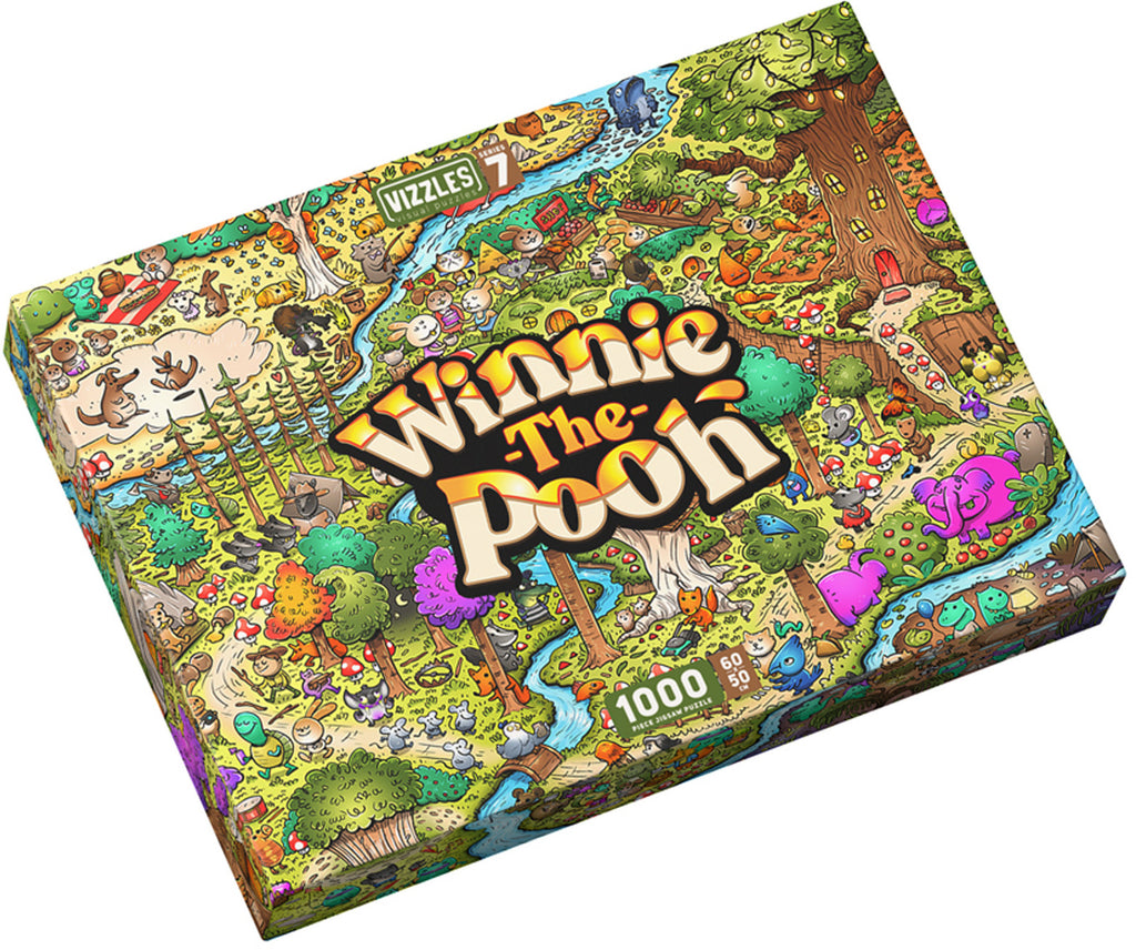 Vizzles: Winnie-the-Pooh Puzzle (1000pc Jigsaw)