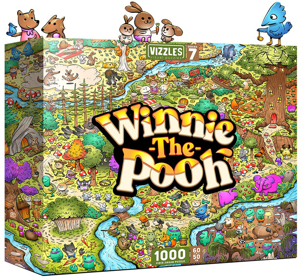 Vizzles: Winnie-the-Pooh Puzzle (1000pc Jigsaw)