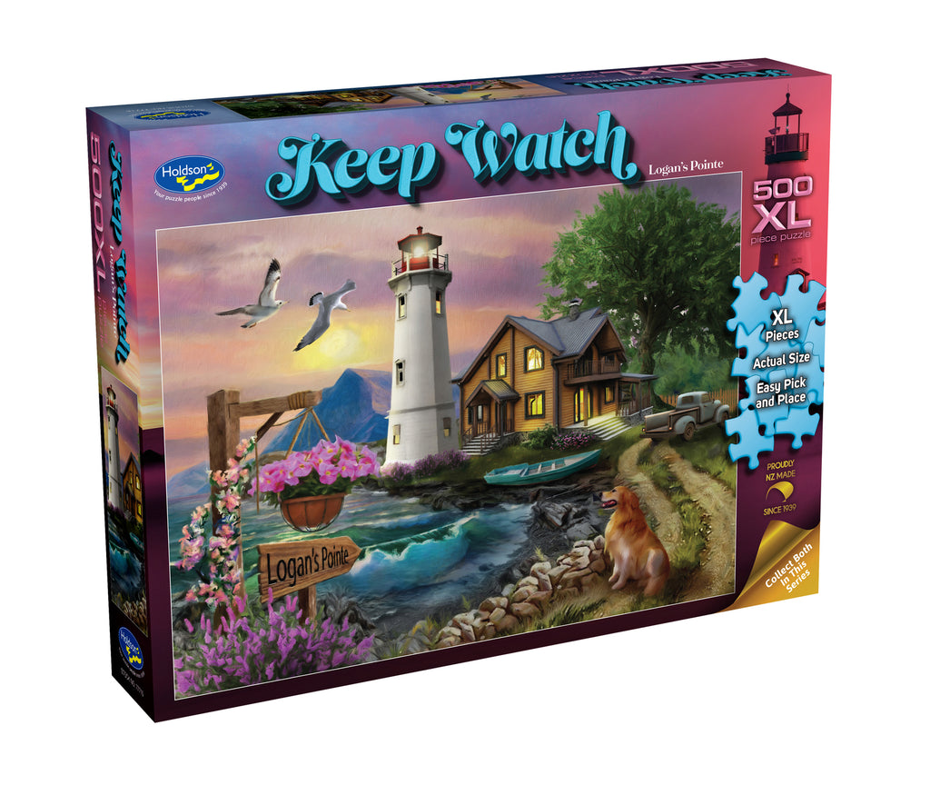 Holdson: Logans Pointe - Keep Watch XL Piece Puzzle (500pc Jigsaw)