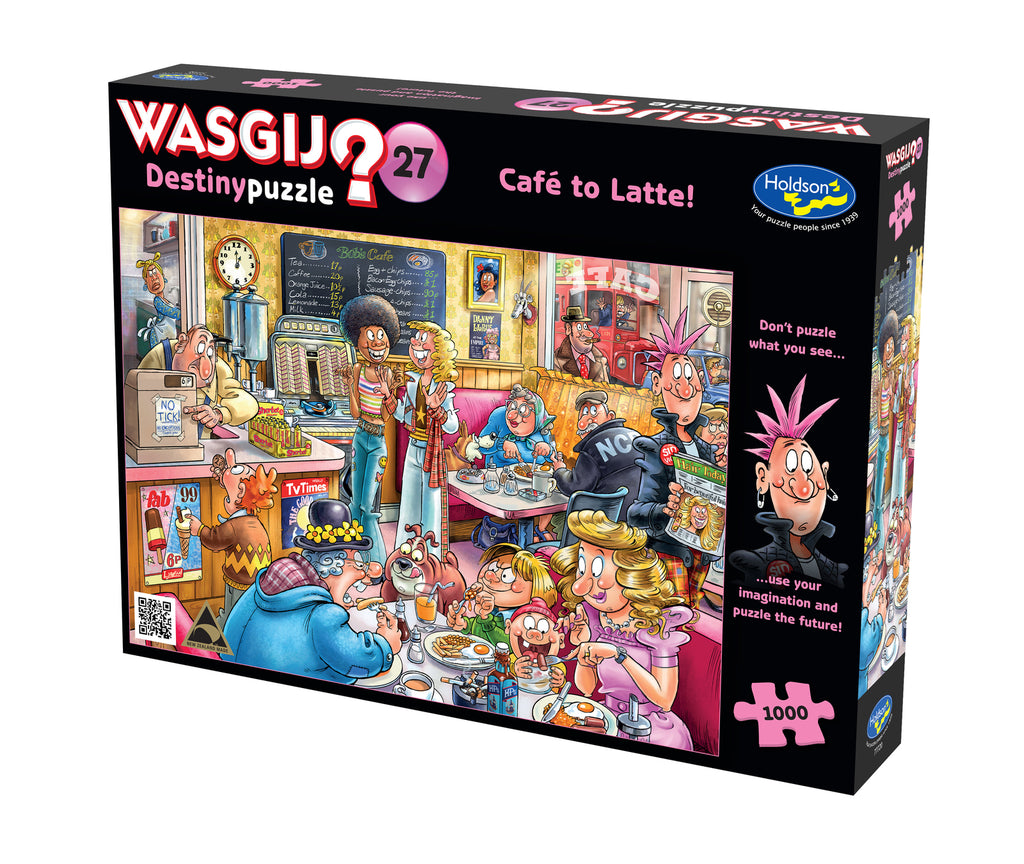 Wasgij Destiny #27: Café to Latte Puzzle (1000pc Jigsaw)