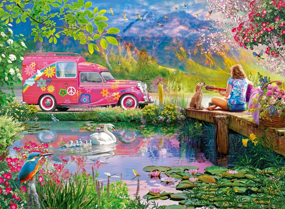 Holdson: Hippie - A Road Less Travelled Puzzle (1000pc Jigsaw)