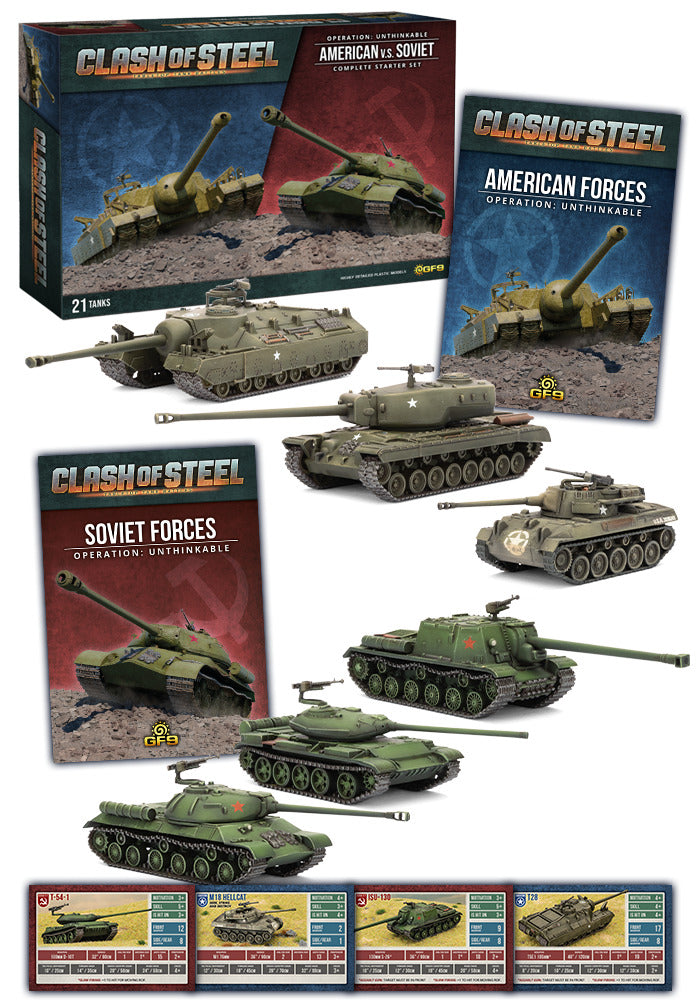 Clash of Steel: USA vs Soviet - Starter Set