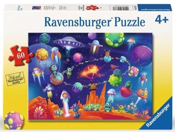 Ravensburger: Space Aliens Puzzle (60pc Jigsaw)