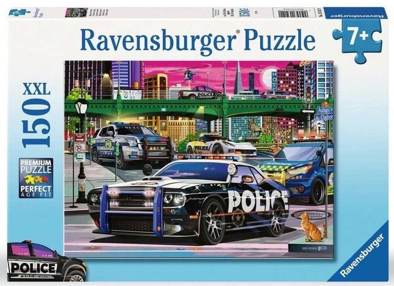 Ravensburger: Police on Patrol Puzzle (150pc Jigsaw)