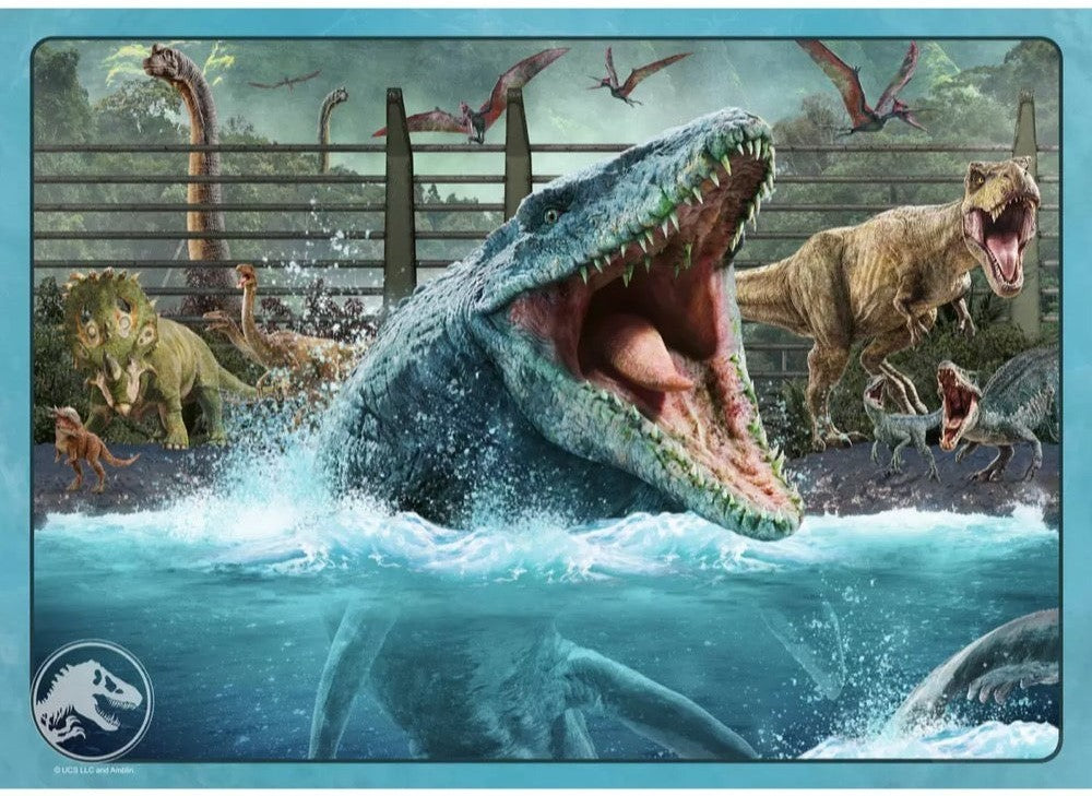 Ravensburger: Jurassic World - Bumper Pack Puzzles (4x100pc Jigsaws)