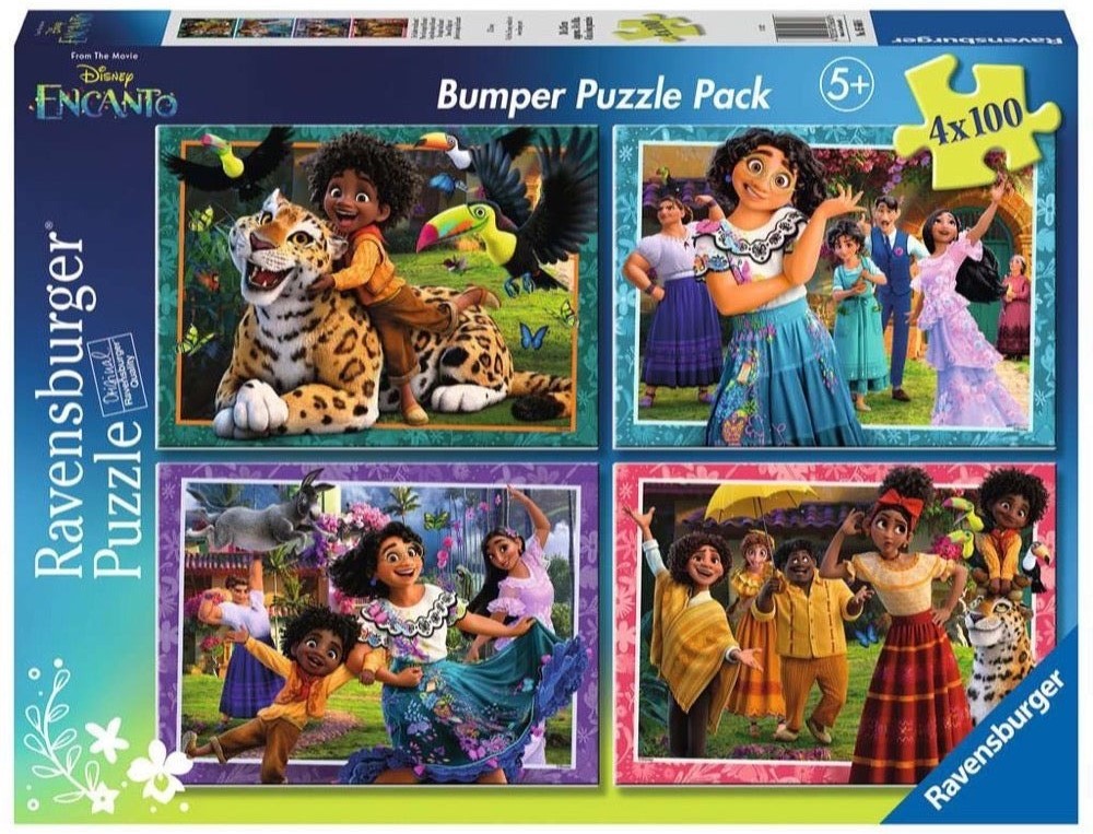 Ravensburger: Disney Encanto Puzzles (4x100pc Jigsaws)