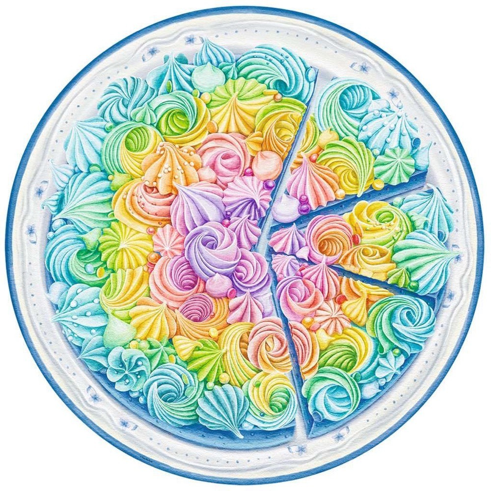 Ravensburger: Circle of Colors - Rainbow Cake Puzzle (500pc Jigsaw)