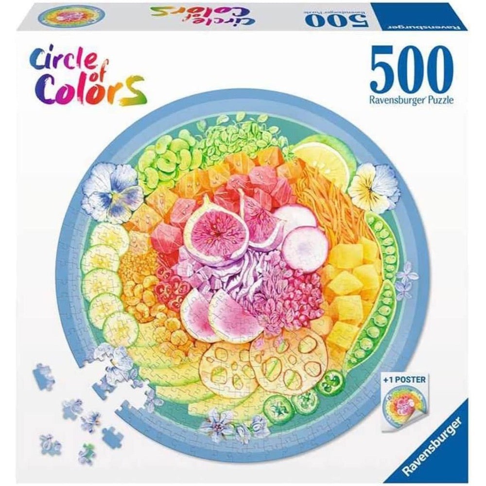 Ravensburger: Circle of Colors - Poke Bowl Puzzle (500pc Jigsaw)