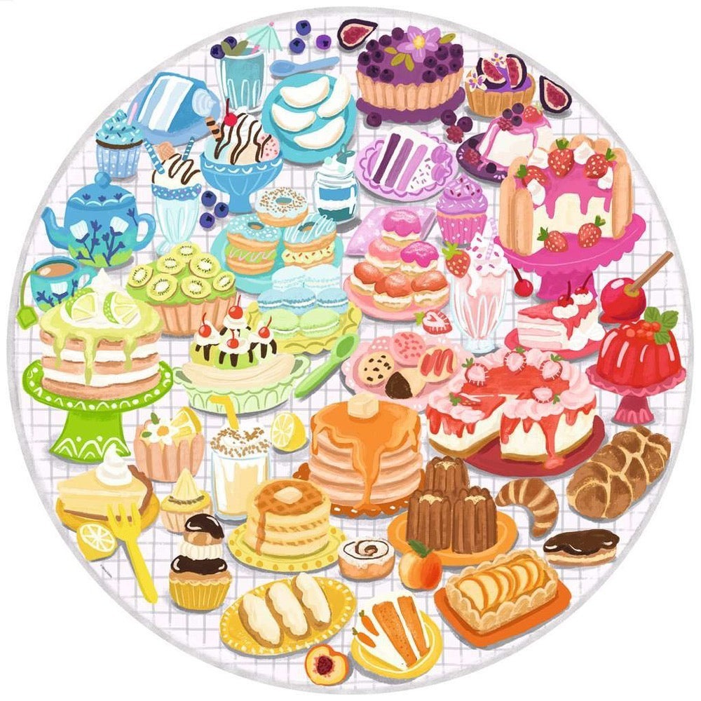 Ravensburger: Circle of Colors - Desserts & Pastries Puzzles (500pc Jigsaw)