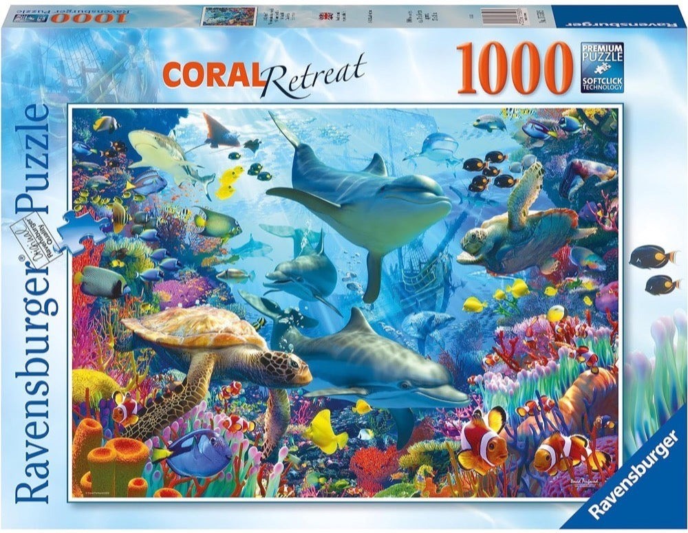 Ravensburger: Coral Reef Retreat Puzzle (1000pc Jigsaw)