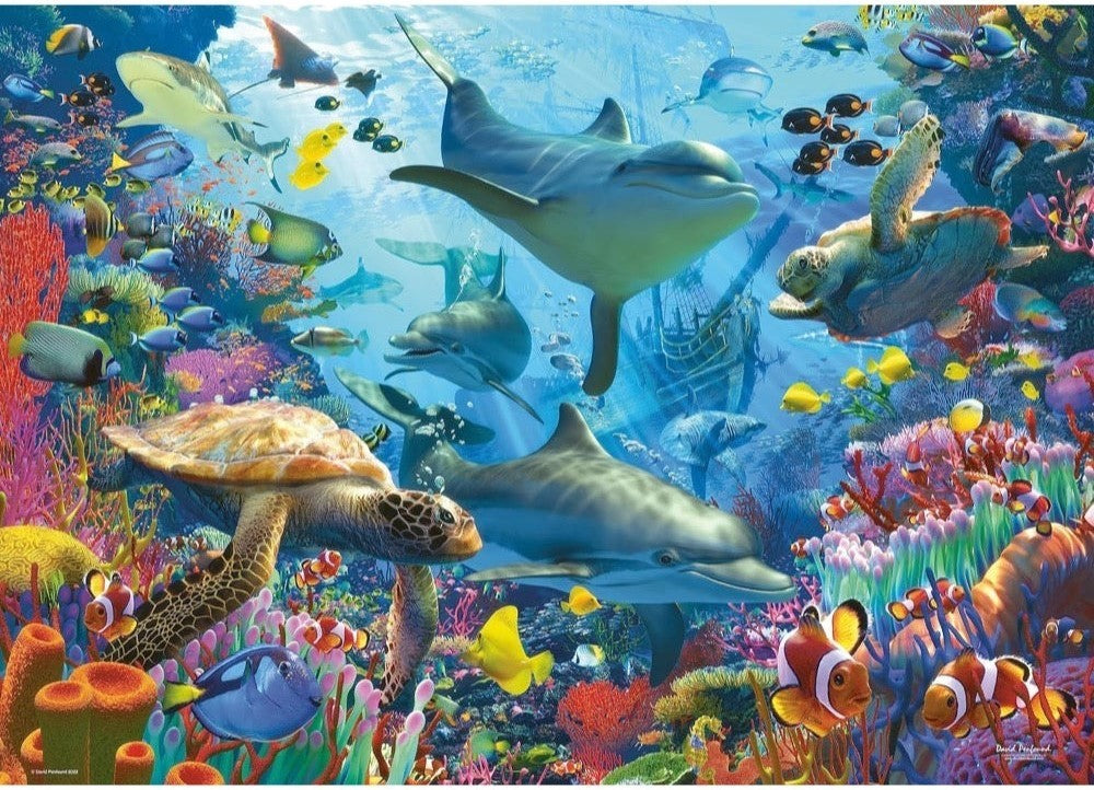 Ravensburger: Coral Reef Retreat Puzzle (1000pc Jigsaw)