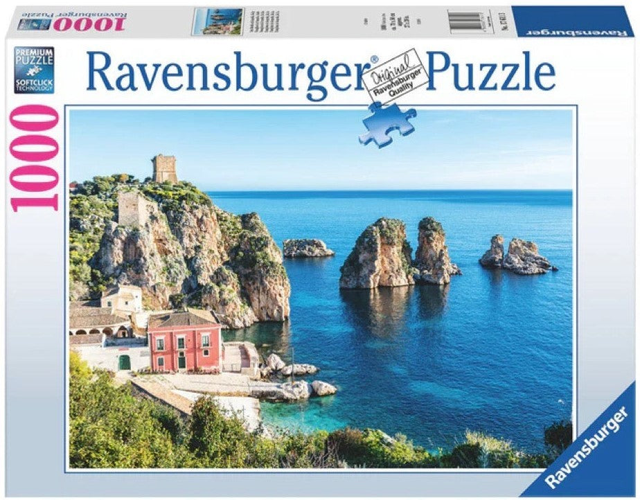 Ravensburger: Faraglioni Di Scopello Sicily Puzzle (1000pc Jigsaw)